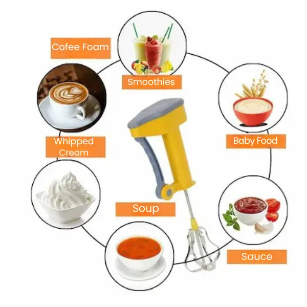 WhiskEase™ – Easy Mixing, Anytime, Anywhere | No Batteries, No Fuss, Just Results