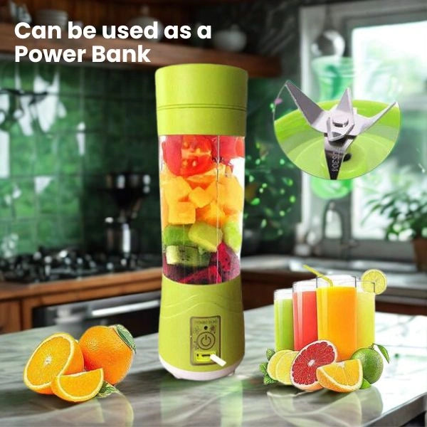 SipNBlend™ – 2-in-1 Juicer Bottle | Compact & Sleek | Travel-Friendly