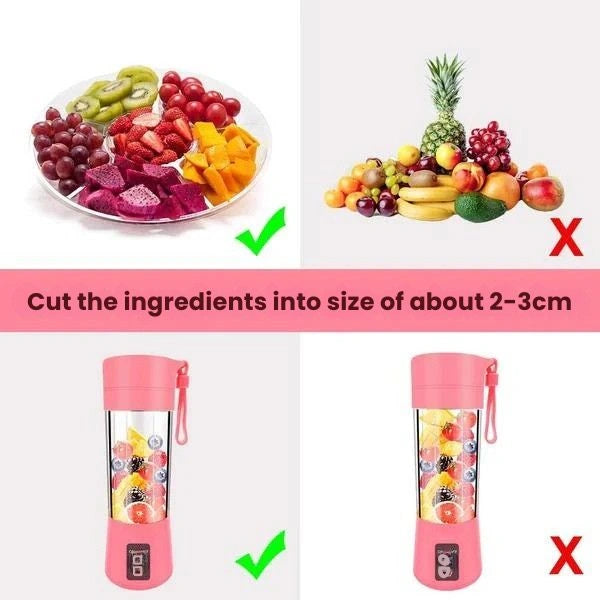 SipNBlend™ – 2-in-1 Juicer Bottle | Compact & Sleek | Travel-Friendly