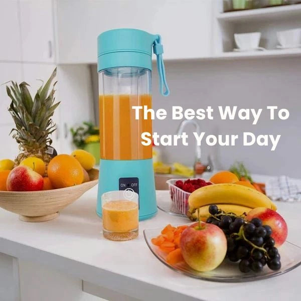 SipNBlend™ – 2-in-1 Juicer Bottle | Compact & Sleek | Travel-Friendly