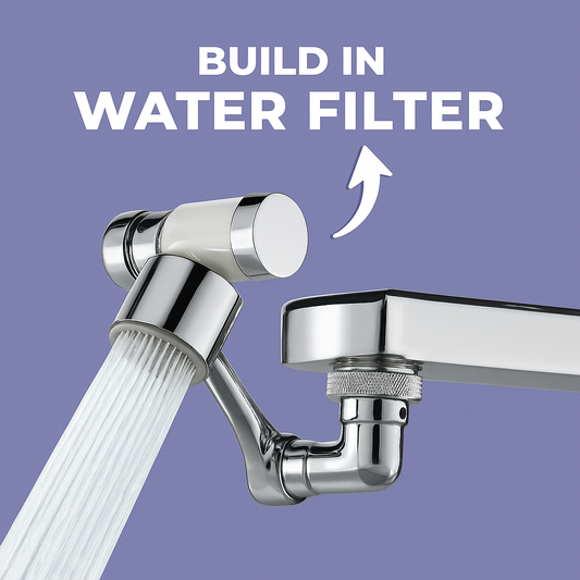 Rotating Faucet/Tap Extender | Stainless Steel | 1180° rotation